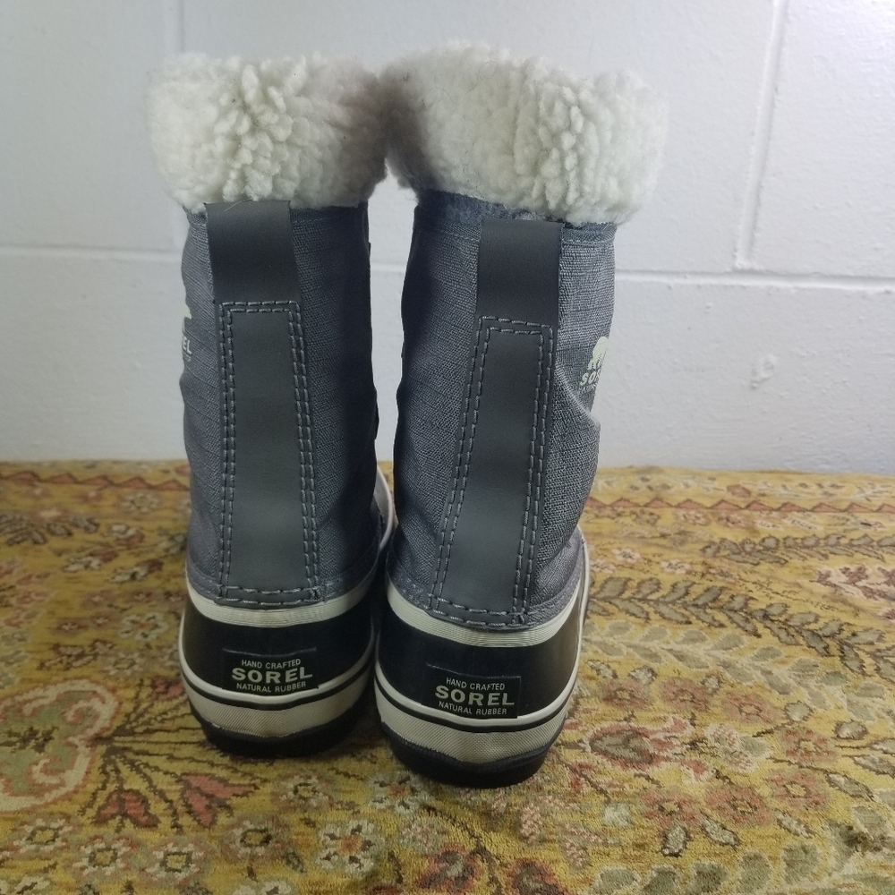 Sorel Winter Carnival waterproof gray white winter snow boots - Picture 10 of 12